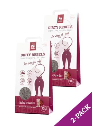Litière pour chat 10L Poudre Bébé - 2sacs
