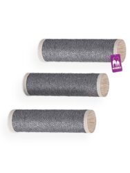 Arbre à chat Mural Horizon 0930 set - Old Grey - poteau 9 cm diamètre - Set de 3