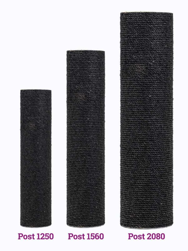 Kattenmuur Post 1250 Black