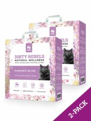 Litière pour chat Summer Bliss - 2-pack - huile essentielle - agglomérante