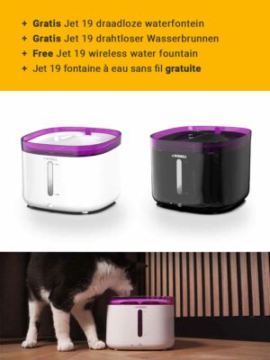 Arbre à chat Siberian 200 - Noir (poivre) - poteau 15 et 20 cm diamètre - XXL - pour plusieurs chats