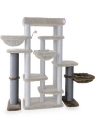 Arbre à chat Scenery 204 - XL kit d'extension - Mocha - 20 cm poteau - XXL – pour plusieurs chats