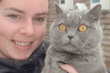 manon avec son chat