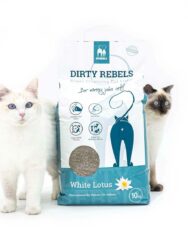 Kattenbakvulling 10L White Lotus -  klontvormend - 100% natuurlijk