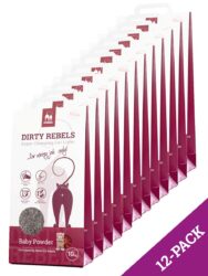 Kattenbakvulling 10L Babypowder 12-pack -  klontvormend - 100% natuurlijk