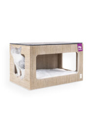 Kattenmuur Box 60 - Old Grey - Muurbevestiging - design