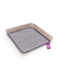Kattenmuur Corner lounge 35 - Old Grey - Muurbevestiging - design