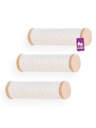 Kattenmuur Horizon 0930 set - Rusty Oak - 9 cm stam - Set von 3