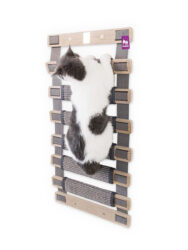 Kattenmuur Ladder 91 - Old Grey - Muurbevestiging - 91 cm  - design