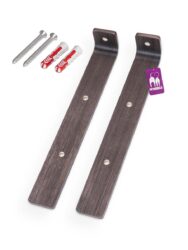 Kattenmuur Bridge carrier 43 set - Wengé - Set von 2 - design