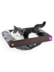 Kattenmuur Lazy 50 - Wengé - hangmat - design