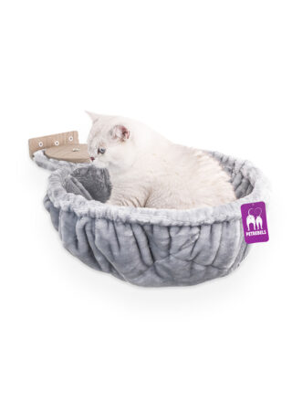 Kattenmuur Hang Round 1548 set - Old Grey - hangmat - uitwasbaar