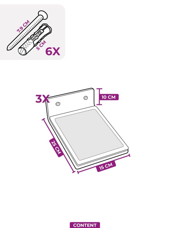 Kattenmuur Step 25 set