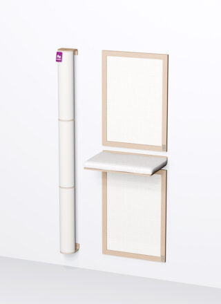 Kattenmuur – Combiset 8 - Rusty Oak - design