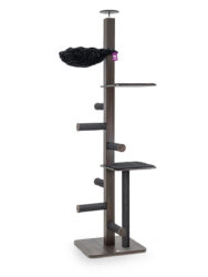 Krabpaal Aquarius 265 - Wengé - 7 cm stam - Handgemaakt