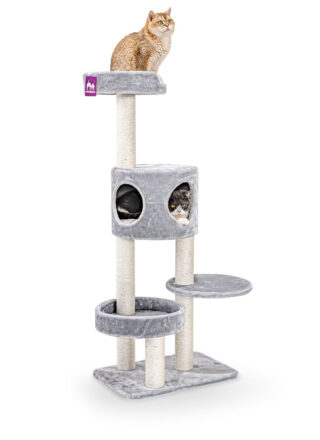 Krabpaal Residence 142 - Grey - 9 cm stam - incl. kussen