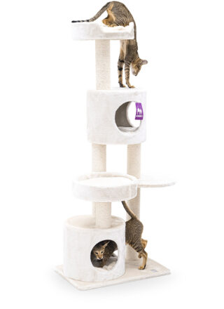 Krabpaal Residence 147 - Cream - 9 cm stam - incl. kussen