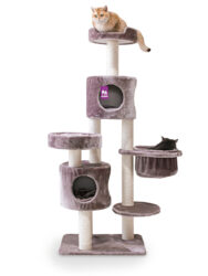 Krabpaal Residence 165 - Cappuccino - 9 cm stam - met hangmat