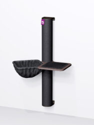 Kattenmuur -Combiset 12 - Wengé - design