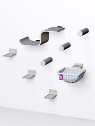 Kattenmuur -Combiset 13 - Old Grey - design