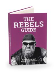 Krabkarton kat The Rebels Guide - Purple - Recycled karton