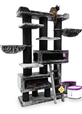 Krabpaal Siberian 200 - Pepper - 15 en 20 cm stam - XXL – meerdere katten