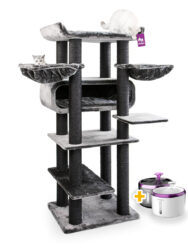 Krabpaal Route 190 - Pepper - 12 cm stam - XXL – meerdere katten