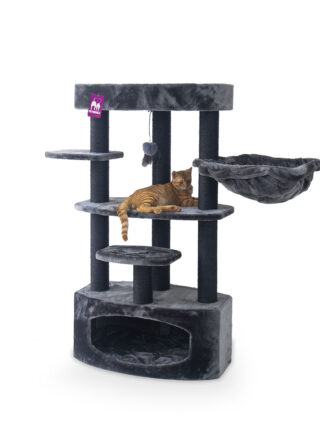 Krabpaal Alexandra 127 - Pepper - 9 cm stam - met hangmat