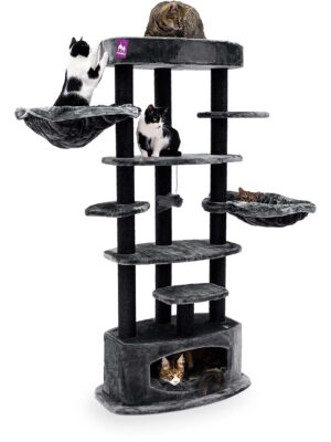 Krabpaal Alexandra 177 - Pepper - 9 cm stam - 2x hangmat