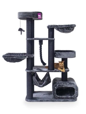 Krabpaal Interstate 173 - Pepper- 12 cm stam - XXL – meerdere katten