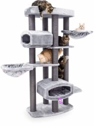 Krabpaal Drive 195 - Grey- 12 cm stam - XXL – meerdere katten
