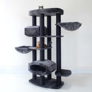 Krabpaal Drive 195 - Pepper- 12 cm stam - XXL – meerdere katten