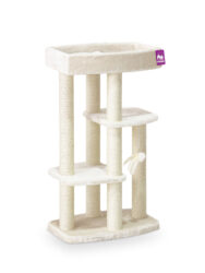 Krabpaal Springfield 107 - cream - 9cm stam - stabiel