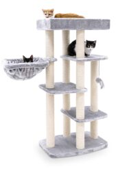 Krabpaal Springfield 139 - grey - 9cm stam - met hangmat