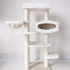 Krabpaal Drive 167 - Cream- 12 cm stam - XXL – meerdere katten