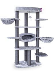 Krabpaal Drive 191 - Grey- 12 cm stam - XXL – meerdere katten